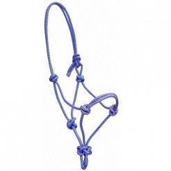 Knotted halter