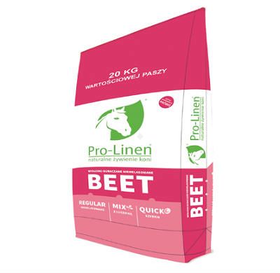 PRO-LINEN  Beet Regular wysłodki buraczane niemelasowane 20 kg