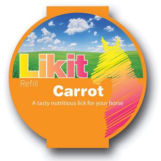 Wkład do zabawki - uzupełniacz LIKIT  250g / 15606 Smak marchewkowy.