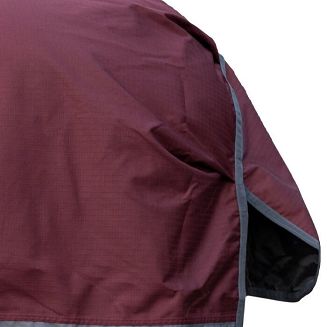 Derka padokowa przecideszczowa HKM Yukon bez ocieplenia, bordowy + szary / 14817 - 5