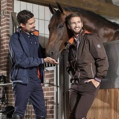 Men's Riding Jacket HKM San Francisco – Kingston Collection, Brown