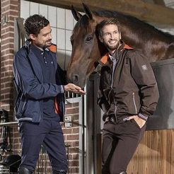 Men's Riding Jacket HKM San Francisco – Kingston Collection, Brown