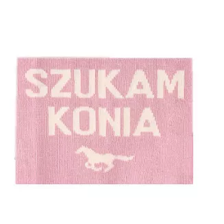 Equestrian Knee-High Socks – Bonmot “Szukam konia”, pink / SPDH01 - 2