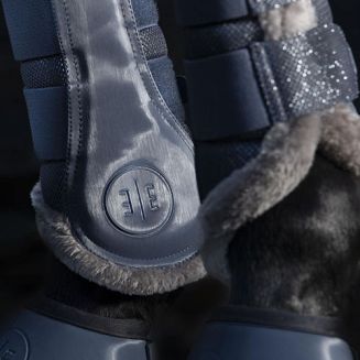 Tendon Boots ESKADRON Glitter Mesh Fauxfur, Essence / 555173663 - 3