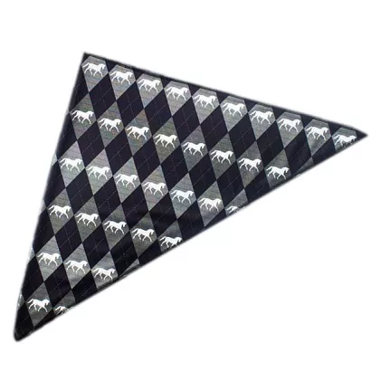 Multifunctional Scarf COMODO CHS/06/UNI Navy, Horses