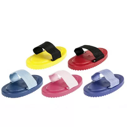 Plastic curry comb HKM / 657701