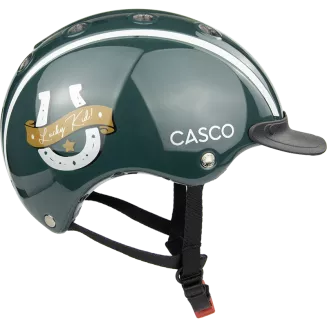 Riding Helmet CASCO Nori Lucky Kid Emerald EN1384-2023 /06.1440 - 2