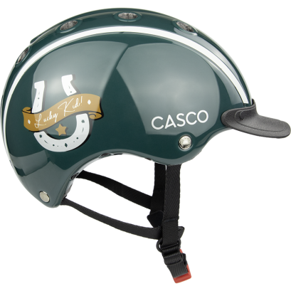 Riding Helmet CASCO Nori Lucky Kid Emerald EN1384-2023 /06.1440