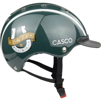 Riding Helmet CASCO Nori Lucky Kid Emerald EN1384-2023 /06.1440