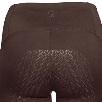 Legginsy jeździeckie Lauria GARRELLI Arezzo –pełny silikonowy pełny lej, Dark Brown / 15378 - 2