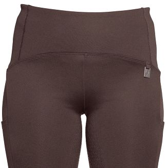 Legginsy jeździeckie Lauria GARRELLI Arezzo –pełny silikonowy pełny lej, Dark Brown / 15378 - 3