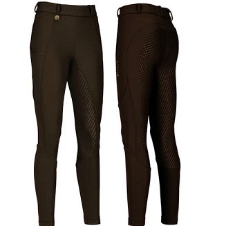 Bryczesy PIKEUR KIMA GRIP ATHLEISURE damskie softhell z pełnym silikonowym lejem / 1431 TAUPE