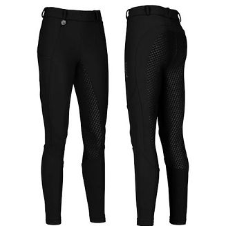 Bryczesy damskie PIKEUR KIMA GRIP ATHLEISURE softhell z pełnym silikonowym lejem / 1431 - black