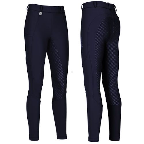 Bryczesy damskie PIKEUR KIMA GRIP ATHLEISURE softhell z pełnym silikonowym lejem / 1431 - navy