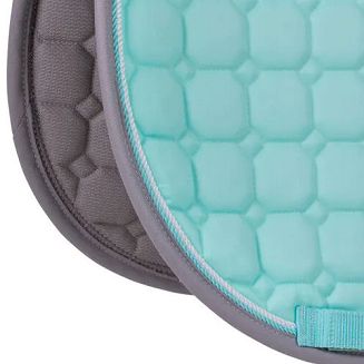 Oddychająca, chłonna podszewka – skutecznie odprowadza wilgoć, wspierając komfort grzbietu kuca nawet podczas intensywniejszego treningu.