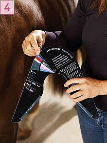 Właściwe przyłożona miarka wskaże odpowiednią szerokość łęku. 

