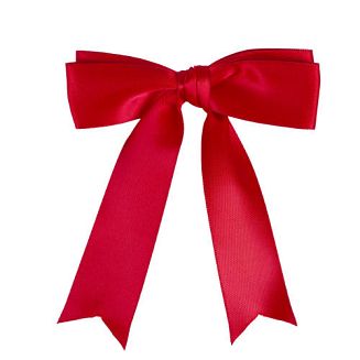 Kokardka QHP czerwona, oznaczenie nerwowego konia / 8355