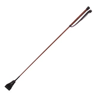 PRZYBYLSKI Palcat owinięty sznurkiem z gumową gałką / A9 45 kolor brązowy