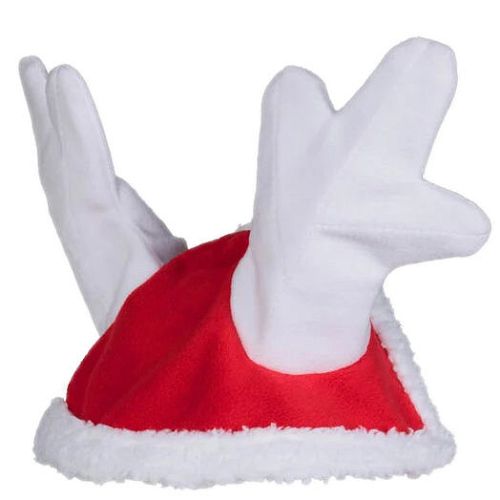 Nauszniki świąteczne z rogami renifera