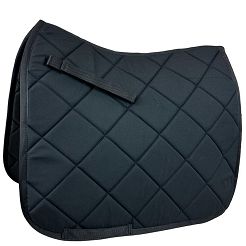Dressage Saddle Pad Y Simple, Black / 1896021