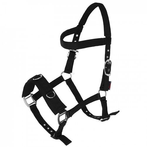 Lunging Halter KERBL black / 328652