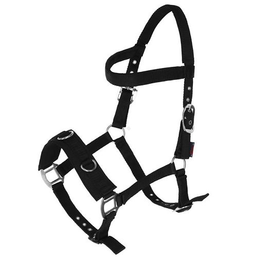 Lunging Halter KERBL black / 328652