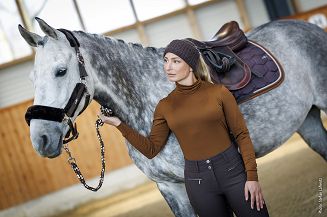 Handband SCHOCKEMOHLE Glamour Style Mocca  - 5