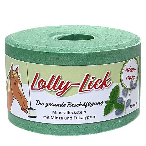 Naturalna lizawka LOLLY-LICK Mięta z eukaliptusem / 750g