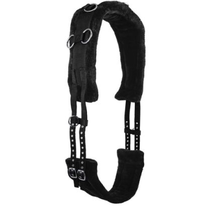 Lunging roller padded with synthetic fur