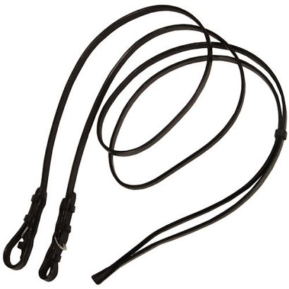 Wodze munsztukowe DAW-MAG skórzane z klinem 10mm / 17091