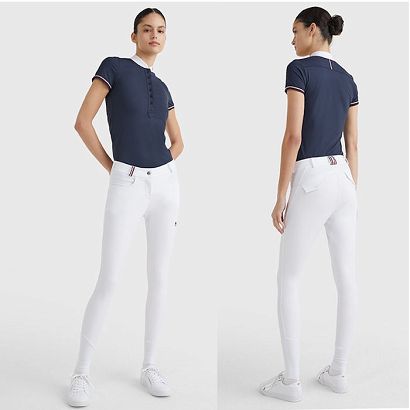 Bryczesy damskie konkursowe TOMMY HILFIGER Clasic Style,  pełny silikonowy lej / TH10077