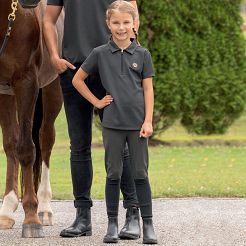 Children’s Breeches - Tights  COVALLIERO Anniversary graphite
