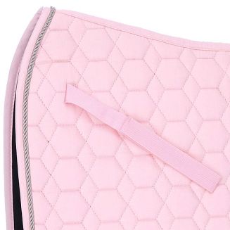 Długie paski podtrzymujące czaprak zapinane na rzepy.