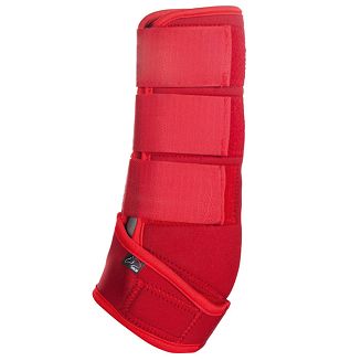 Ochraniacze softoprenowe pełne HKM  Colour - czerwone, para / 2749 - 2