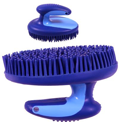 Zgrzebło do masażu STALLION gumowe, miękkie / 23318 