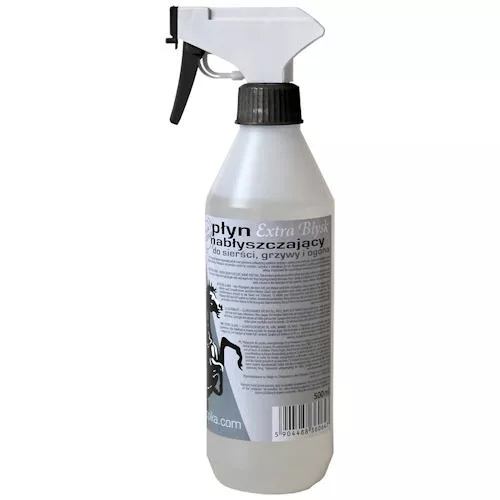 Płyn nabłyszczający Extra Błysk  HIPPIKA do grzywy i ogona 500ml