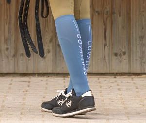 Podkolanówki jeździeckie COVALLIERO Smoked Blue / 32319 - 3