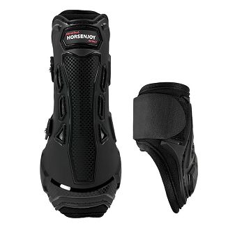 Zastosowana wewnątrz pianka typu memory reaguje na nacisk i temperaturę, dzięki czemu idealnie dopasowuje się do kształtu kończyny konia.