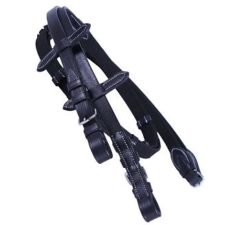 Wodze parciane, ze stoperami i z motylkami do wytoku.