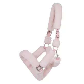 Kantar z futrem sztucznym QHP ALASKA / 1097 pink