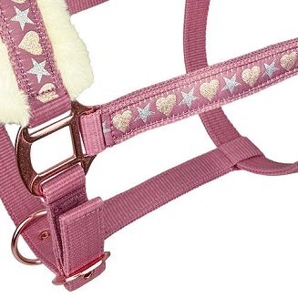 Kantar podszyty futrem Y Cyntia - Pink - 3