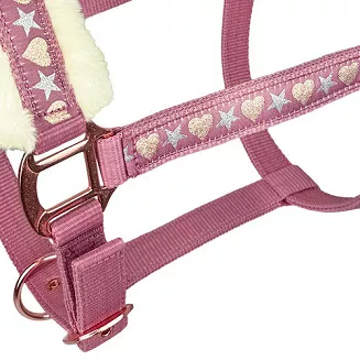 Kantar podszyty futrem Y Cyntia - Pink - 3