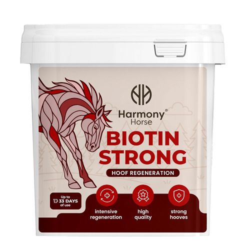 Biotin Strong HARMONY HORSE skoncentrowana formuła dla wymagających kopyt 700 g