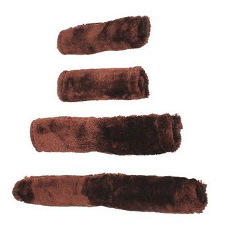 EQUI-THEME Komplet futerek do kantara / 510856 - choco