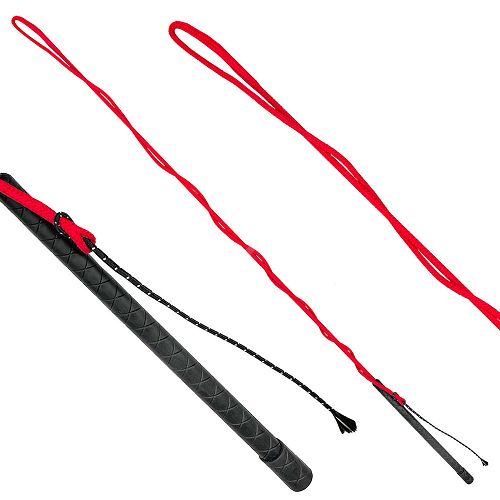 Bat do lonżowania Y Simple 160cm, czerwony / 10550