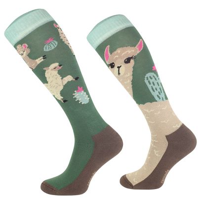 Riding Knee Socks SJBW 57 Crazy Alpaca