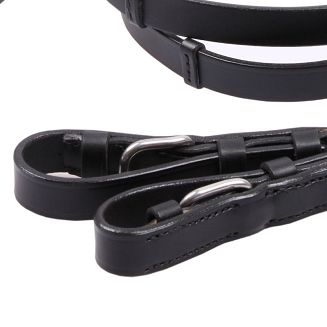 Leather reins DAW-MAG with stoppers / 17010 - 5