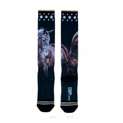 BUSSE  Socks Stapp Horse PRINT / 735065