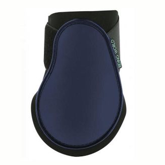 RIDING WORLD Ochraniacze zapinane na rzep - tył - niebieskie