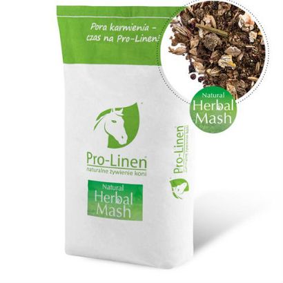 PRO-LINEN Natural Herbal Mash - Mesz dla koni 15kg